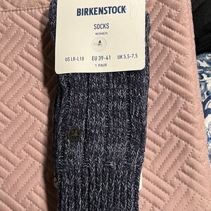 Birkenstock Navy Blue Women's Socks